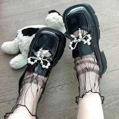 Sheer Ankle Socks & Mesh Ankle Socks | Kawaii Socks - KawaSocks