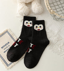 Black Penguin crew socks, sold as one pair in the selected style