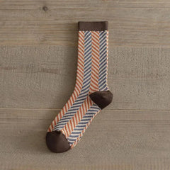 Womens Christmas Crew Socks | Cotton Socks | Cute Outfits - KawaSocks