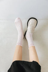 Lace Crew Socks for Summer | Cute Frilly Socks for Women | Kawaii Outfits - KawaSocks