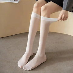 Solid Color Sheer Knee High Socks | Mesh Knee High Socks | Kawaii Outfits - KawaSocks